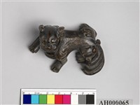 銅製臥虎像藏品圖，第6張